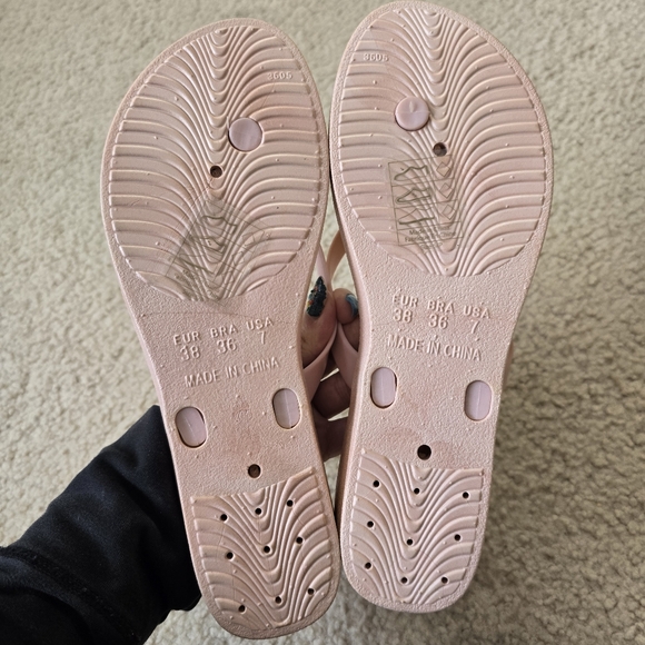 Charlie Paige Blush Sandals with Starfish Detail - Picture 7 of 9